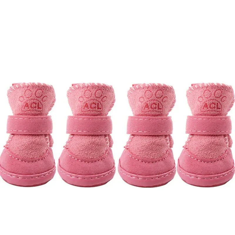 RPXBGUCKARHG 4pcs/set Pet Dog Shoes