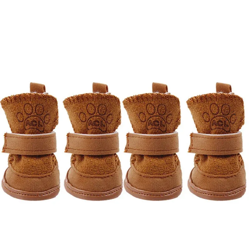 RPXBGUCKARHG 4pcs/set Pet Dog Shoes