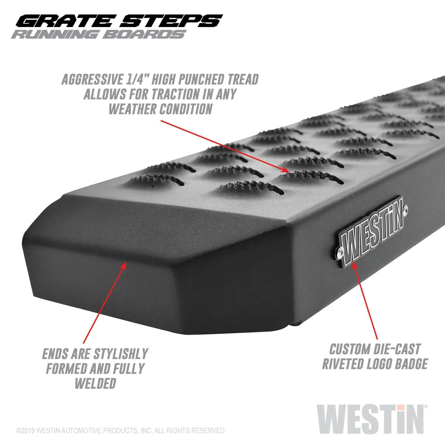 Westin Grate Steps Running Boards 27-74765